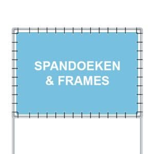 Makelaarsartikelen Reclameborden Totaal Alles voor makelaars spandoeken en frames