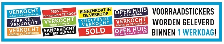 verkochtstickers maatwerk-stickers makelaarsticker