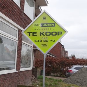 Makelaarsbord basic rhombus2