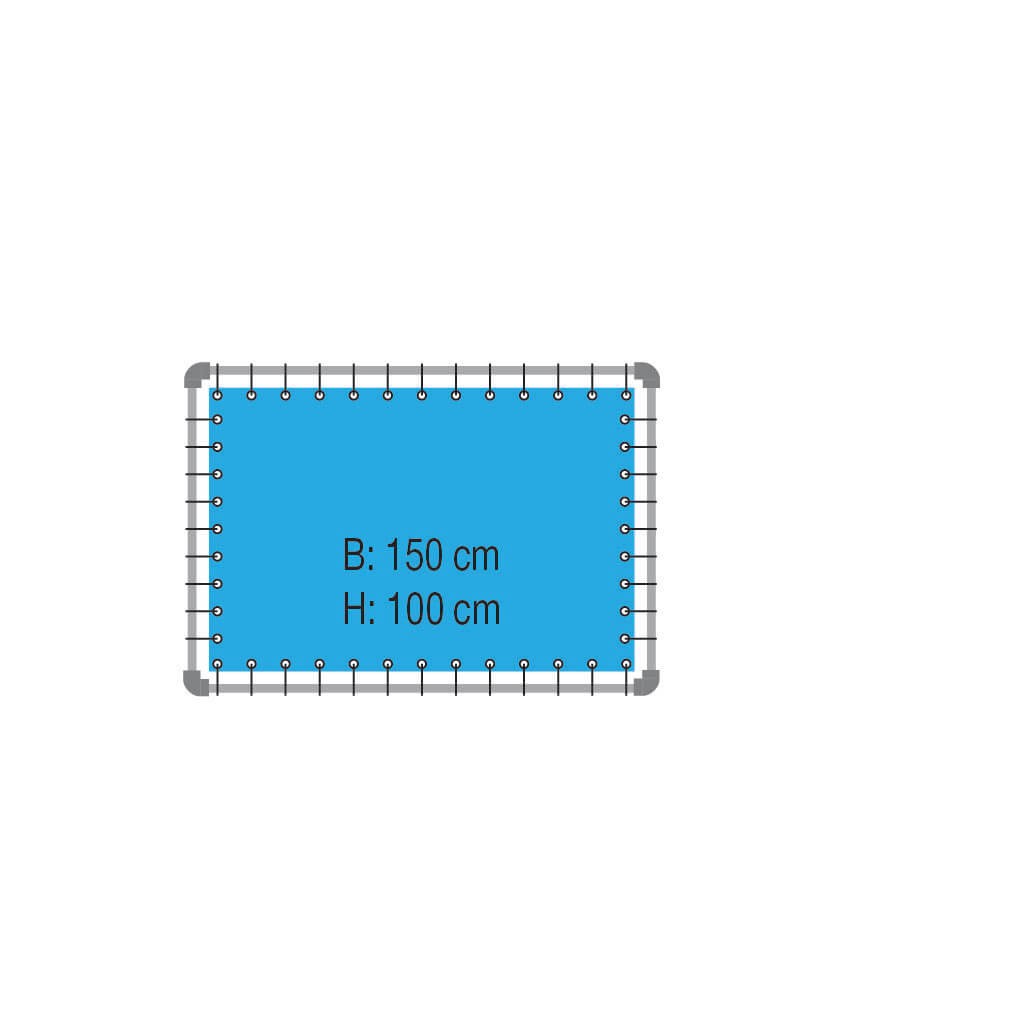 Muurframes 150x100