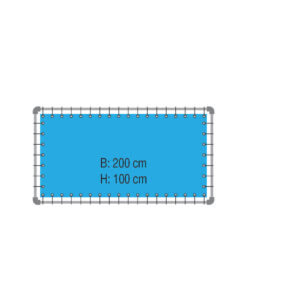 Muurframes 200x100