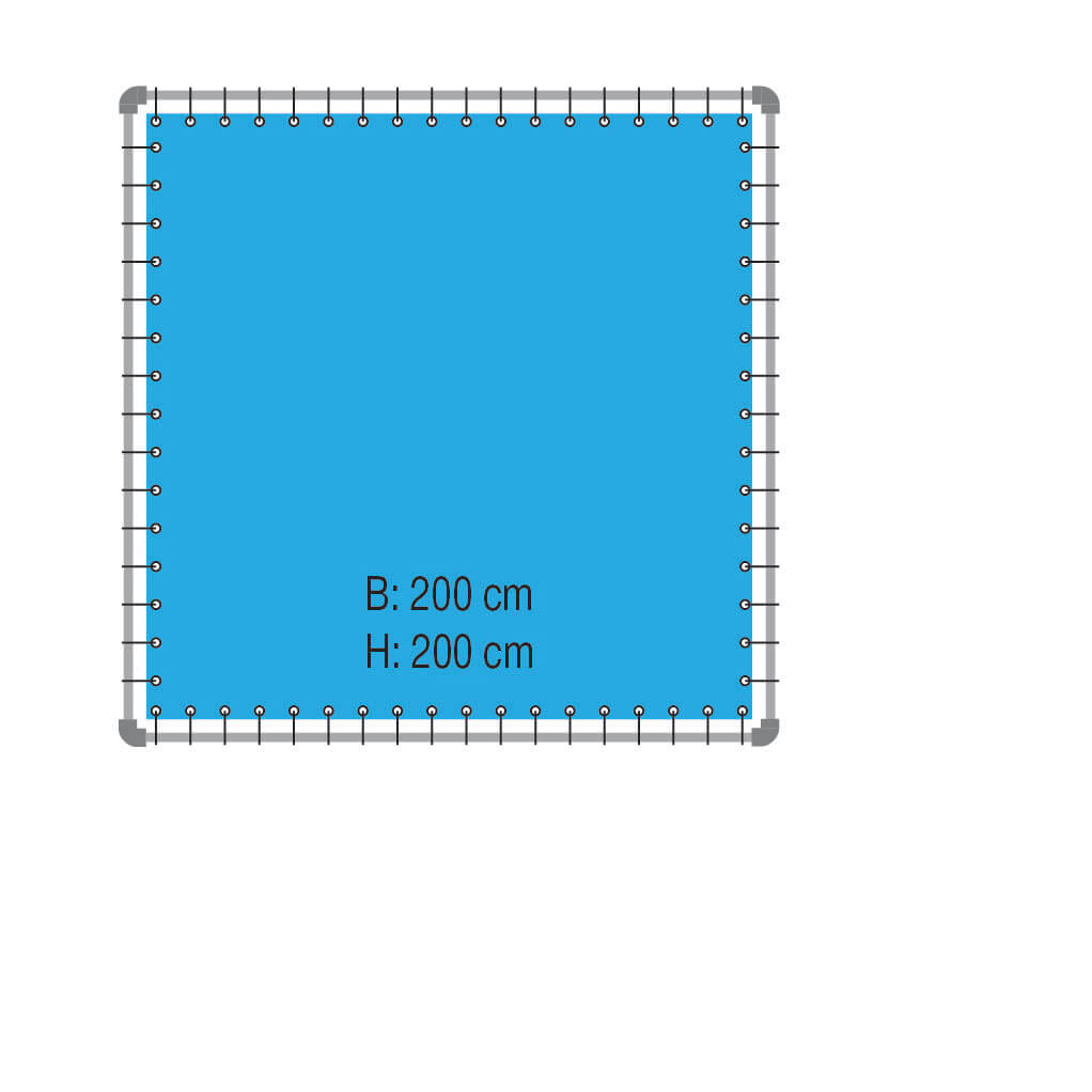 Muurframes 200x200