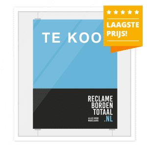 Reclameborden Totaal raamproducten voor makelaars posters voor makelaars