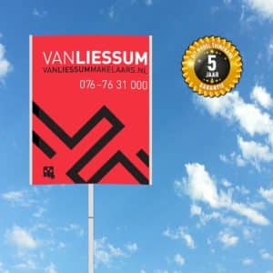 Reclameborden Totaal makelaarsbord tuinbord makelaarsbord model SA XL