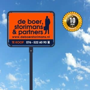 Tuinbord Makelaarsbord model B2