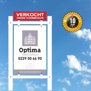 Tuinbord Makelaarsbord model FLB DUO