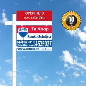 Tuinbord Makelaarsbord model GL