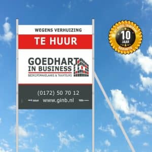 Tuinbord Makelaarsbord model TB