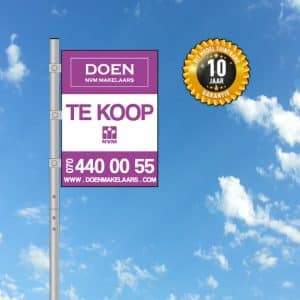 Tuinbord Makelaarsbord model VLBC