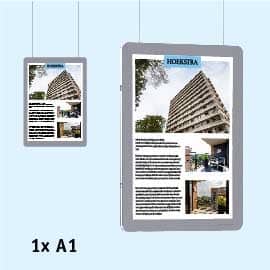 LED Raampresentatie A1 staand 1 Reclameborden Totaal