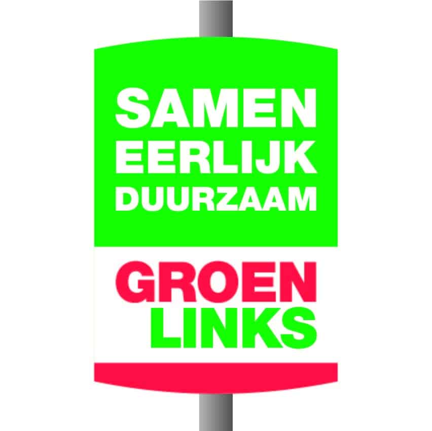 Sandwichborden Lantaarnpaalbord formaat B1 Verkiezingsbord B1 GL
