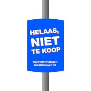 Sandwichborden Lantaarnpaalbord formaat B2