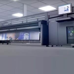 Vitrinemedia raampresentatie Afbeelding printer waarmee grote afbeedlingen worden geprint voor uw raampresentatie