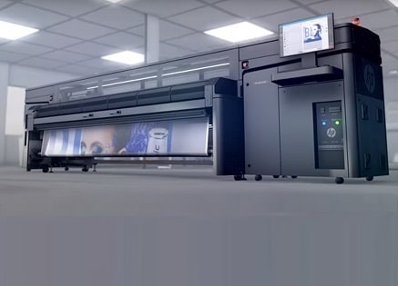 Vitrinemedia raampresentatie Afbeelding printer waarmee grote afbeedlingen worden geprint voor uw raampresentatie