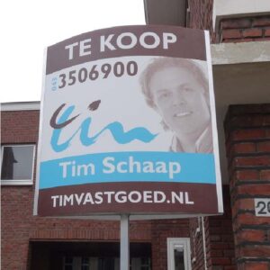 Makelaarsbord Basic Square Tim Schaap 01
