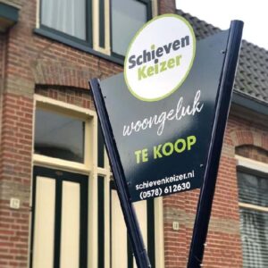 Schieven Keizer makelaarsbord vb 01