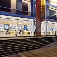 Vitrinemedia A3 en A1 VM Two displays etalage van Makelaar