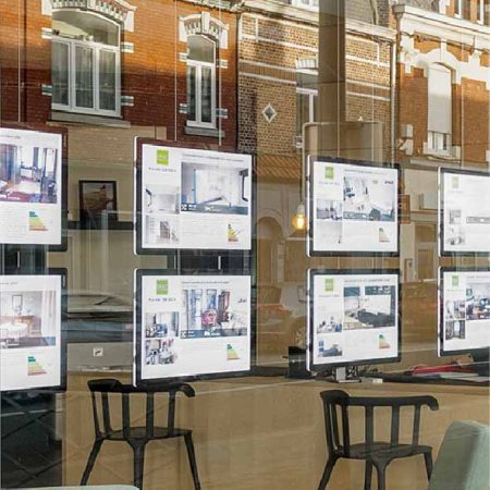 Kolommen A3 liggend Raampresentatie Reclameborden Totaal