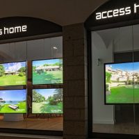 Vitrinemedia raampresentatie VM A0 en A1 LED Displays