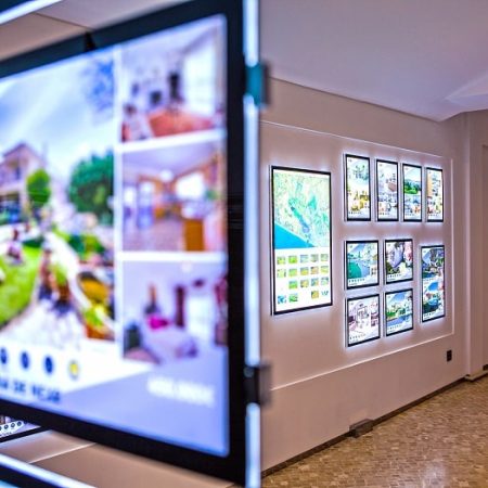Vitrinemedia VM Wall A1 en A3 Led displays